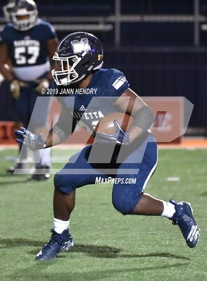 Thumbnail 1 in Eastside Catholic vs. Marietta (GEICO State Champions Bowl Series) photogallery.
