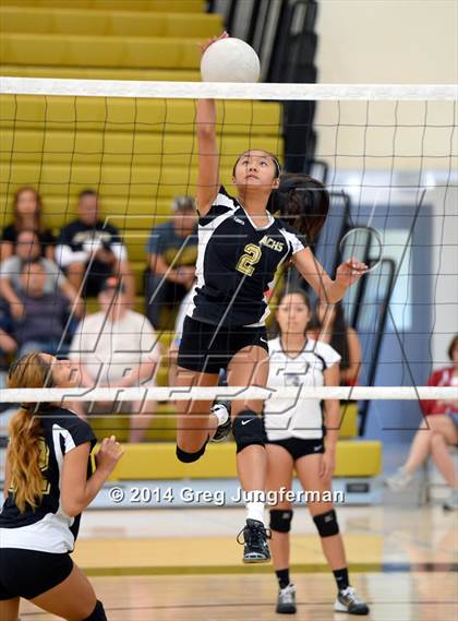 Thumbnail 2 in American Canyon vs. McKinenlyville (Nor-Cal Invitational ) photogallery.