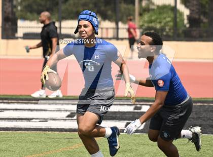 Thumbnail 2 in Downey vs. Charter Oak (Surf City Tournament) photogallery.