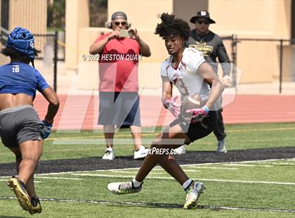 Thumbnail 3 in Downey vs. Charter Oak (Surf City Tournament) photogallery.