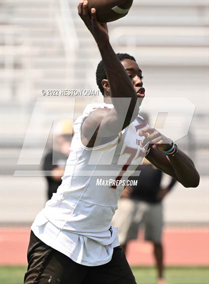 Thumbnail 1 in Downey vs. Charter Oak (Surf City Tournament) photogallery.