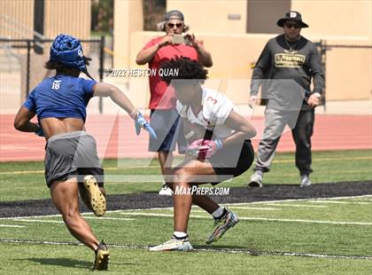 Thumbnail 3 in Downey vs. Charter Oak (Surf City Tournament) photogallery.