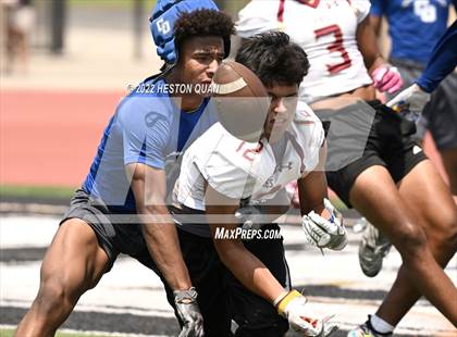 Thumbnail 2 in Downey vs. Charter Oak (Surf City Tournament) photogallery.