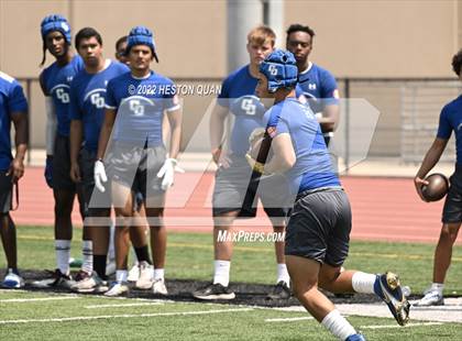 Thumbnail 2 in Downey vs. Charter Oak (Surf City Tournament) photogallery.
