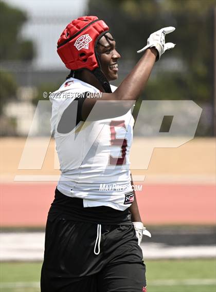 Thumbnail 3 in Downey vs. Charter Oak (Surf City Tournament) photogallery.