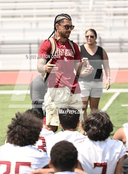 Thumbnail 2 in Downey vs. Charter Oak (Surf City Tournament) photogallery.
