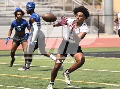 Thumbnail 1 in Downey vs. Charter Oak (Surf City Tournament) photogallery.