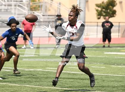 Thumbnail 1 in Downey vs. Charter Oak (Surf City Tournament) photogallery.