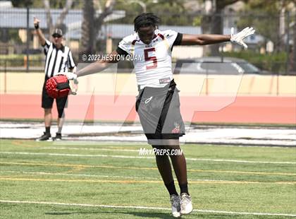 Thumbnail 3 in Downey vs. Charter Oak (Surf City Tournament) photogallery.