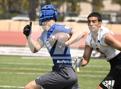 Thumbnail 2 in Downey vs. Charter Oak (Surf City Tournament) photogallery.