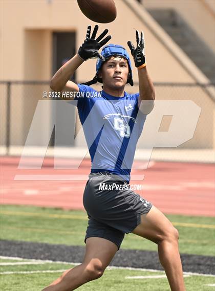 Thumbnail 1 in Downey vs. Charter Oak (Surf City Tournament) photogallery.