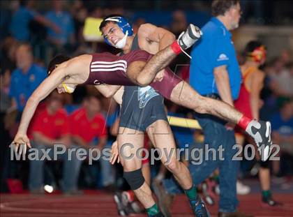 Thumbnail 1 in CIF State Wrestling Championships (Day 1 - Round 4) photogallery.
