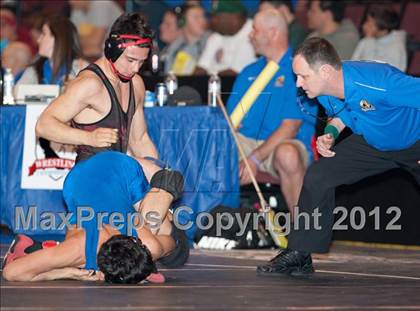Thumbnail 1 in CIF State Wrestling Championships (Day 1 - Round 4) photogallery.