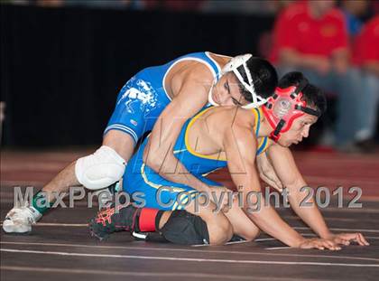 Thumbnail 2 in CIF State Wrestling Championships (Day 1 - Round 4) photogallery.