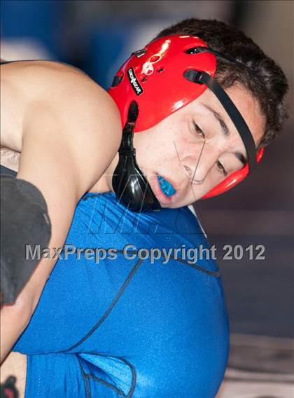 Thumbnail 1 in CIF State Wrestling Championships (Day 1 - Round 4) photogallery.