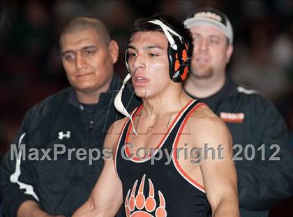 Thumbnail 1 in CIF State Wrestling Championships (Day 1 - Round 4) photogallery.
