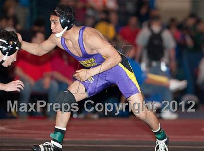 Thumbnail 1 in CIF State Wrestling Championships (Day 1 - Round 4) photogallery.
