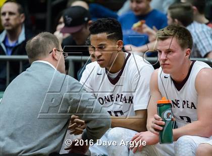 Thumbnail 2 in Lone Peak vs. Mountain Crest (5A Tournament) photogallery.