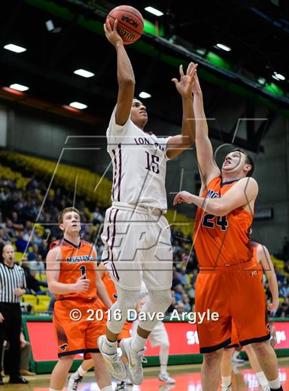 Thumbnail 1 in Lone Peak vs. Mountain Crest (5A Tournament) photogallery.