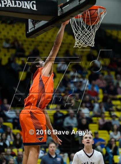 Thumbnail 2 in Lone Peak vs. Mountain Crest (5A Tournament) photogallery.