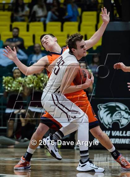 Thumbnail 3 in Lone Peak vs. Mountain Crest (5A Tournament) photogallery.