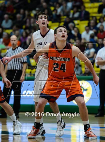 Thumbnail 3 in Lone Peak vs. Mountain Crest (5A Tournament) photogallery.