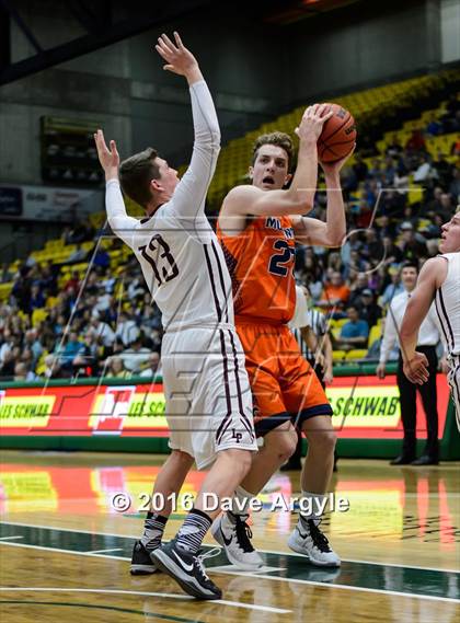 Thumbnail 2 in Lone Peak vs. Mountain Crest (5A Tournament) photogallery.