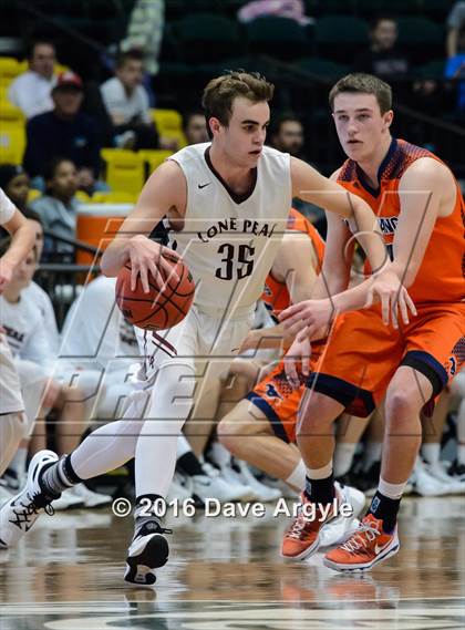 Thumbnail 1 in Lone Peak vs. Mountain Crest (5A Tournament) photogallery.