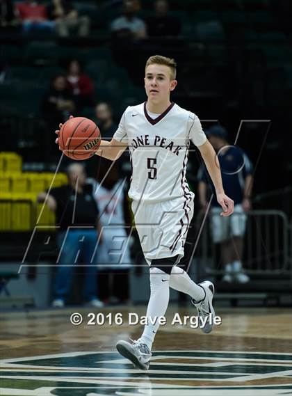 Thumbnail 1 in Lone Peak vs. Mountain Crest (5A Tournament) photogallery.