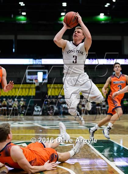 Thumbnail 1 in Lone Peak vs. Mountain Crest (5A Tournament) photogallery.