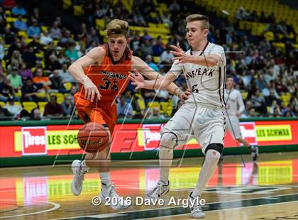 Thumbnail 3 in Lone Peak vs. Mountain Crest (5A Tournament) photogallery.