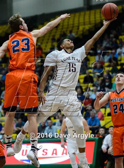 Thumbnail 1 in Lone Peak vs. Mountain Crest (5A Tournament) photogallery.