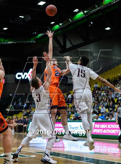 Thumbnail 1 in Lone Peak vs. Mountain Crest (5A Tournament) photogallery.