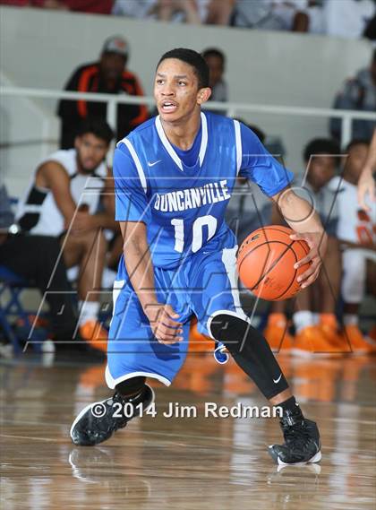 Thumbnail 3 in Duncanville vs. Lancaster (McDonald's Texas Invitational) photogallery.