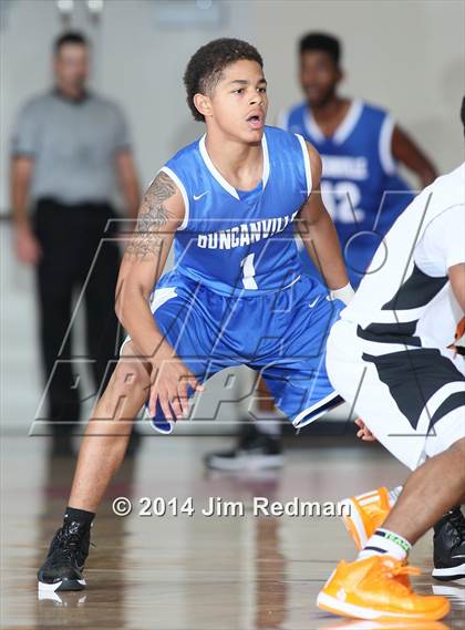 Thumbnail 3 in Duncanville vs. Lancaster (McDonald's Texas Invitational) photogallery.