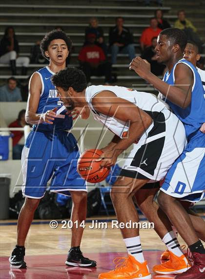 Thumbnail 3 in Duncanville vs. Lancaster (McDonald's Texas Invitational) photogallery.