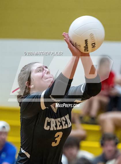 Thumbnail 2 in Cleveland vs Gray's Creek (NCHSAA 4A Second Round) photogallery.