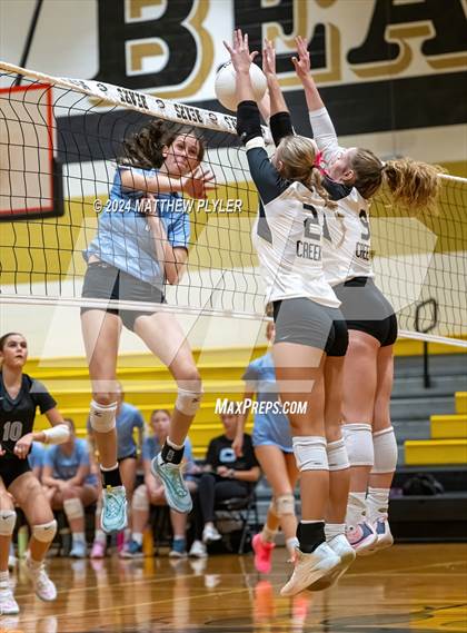 Thumbnail 2 in Cleveland vs Gray's Creek (NCHSAA 4A Second Round) photogallery.