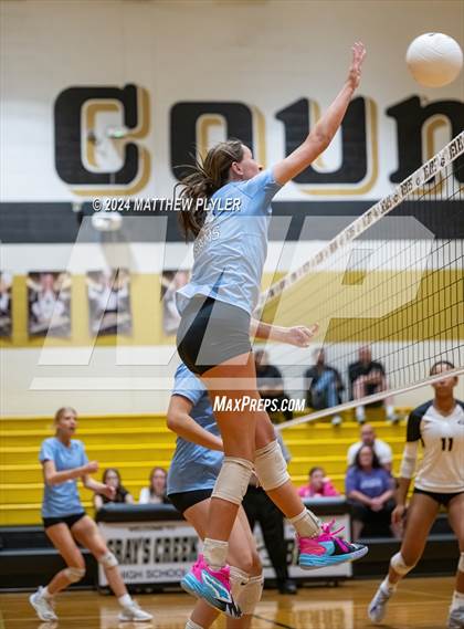 Thumbnail 1 in Cleveland vs Gray's Creek (NCHSAA 4A Second Round) photogallery.