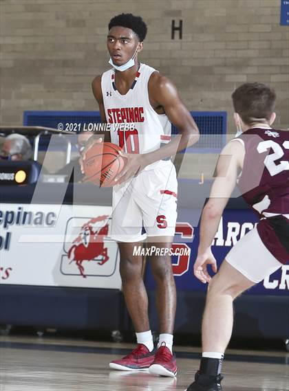 Thumbnail 3 in Fordham Prep vs Achbishop Stepinac (CHSAA Spring Tournament) photogallery.