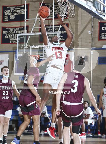 Thumbnail 1 in Fordham Prep vs Achbishop Stepinac (CHSAA Spring Tournament) photogallery.