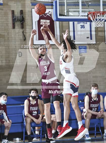 Thumbnail 2 in Fordham Prep vs Achbishop Stepinac (CHSAA Spring Tournament) photogallery.