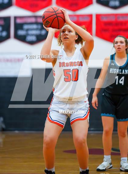 Thumbnail 1 in Poston Butte vs. Highland (Lady Blackhawk Invitational) photogallery.
