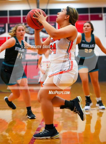 Thumbnail 1 in Poston Butte vs. Highland (Lady Blackhawk Invitational) photogallery.