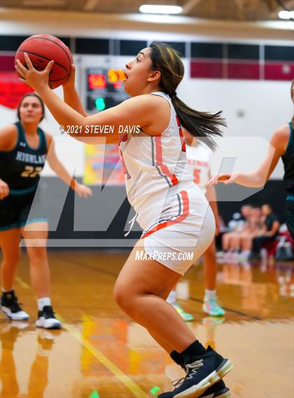 Thumbnail 2 in Poston Butte vs. Highland (Lady Blackhawk Invitational) photogallery.