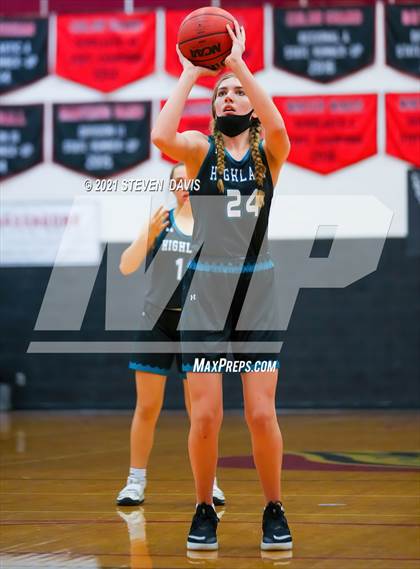 Thumbnail 2 in Poston Butte vs. Highland (Lady Blackhawk Invitational) photogallery.