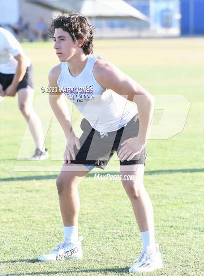 Thumbnail 1 in Northwest Christian vs. Moon Valley (O'Connor 7v7) photogallery.