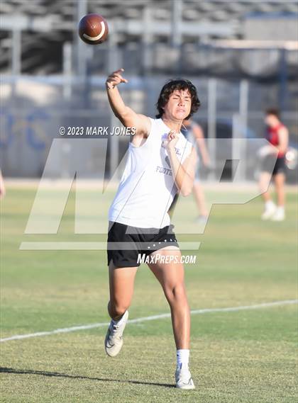 Thumbnail 3 in Northwest Christian vs. Moon Valley (O'Connor 7v7) photogallery.