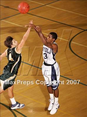 Thumbnail 1 in La Costa Canyon vs. Loyola (Torrey Pines Holiday Prep Classic) photogallery.