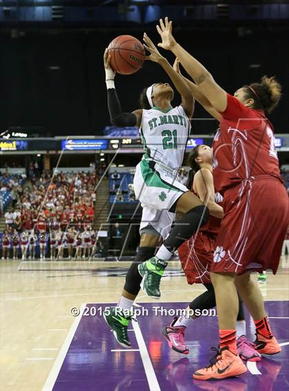 Thumbnail 3 in McClatchy vs. St. Mary's (CIF SJS D-1 Girls Final) photogallery.